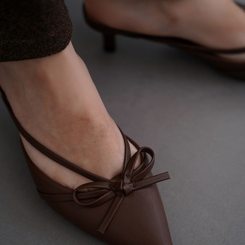 MINI BOW HEELS