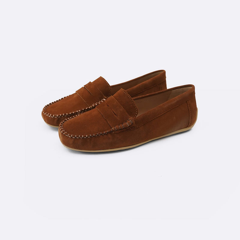 SUEDE LEATHER LOAFERS