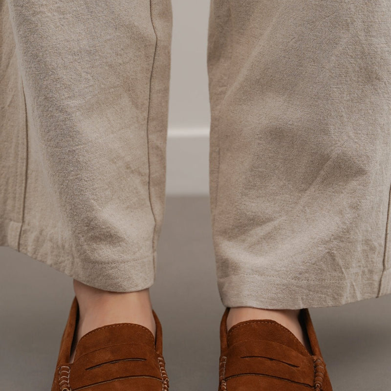 SUEDE LEATHER LOAFERS