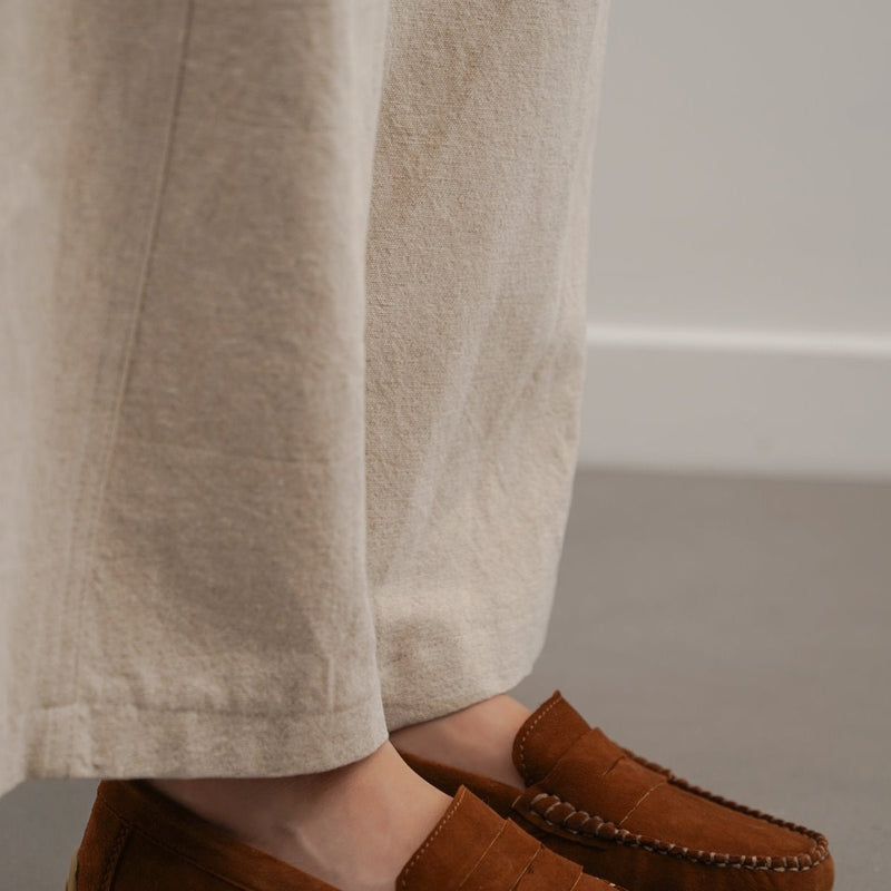 SUEDE LEATHER LOAFERS