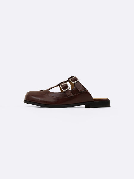 BROGUE MULE CLOGS