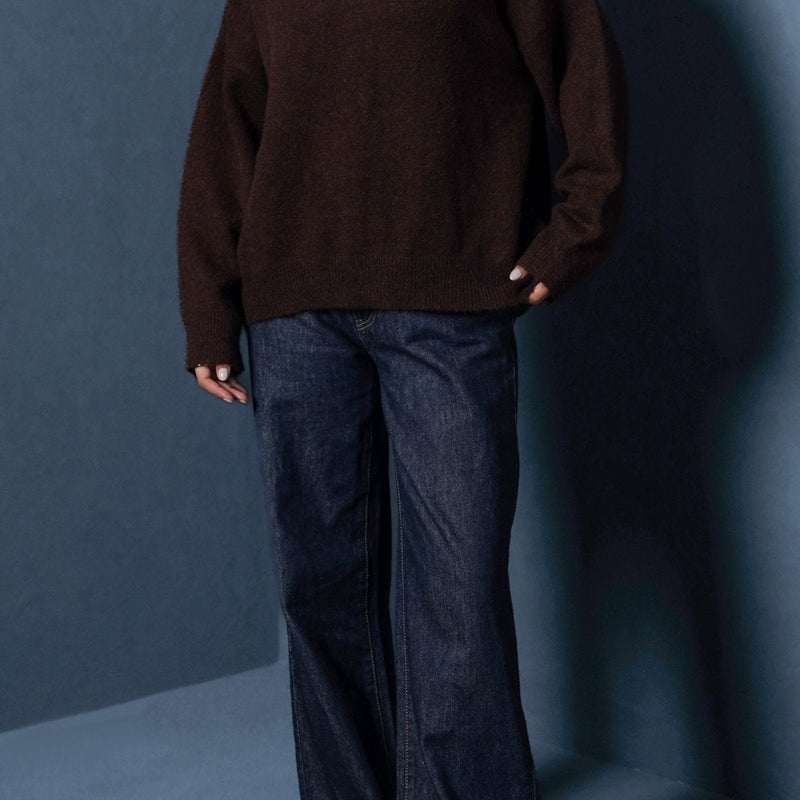 MANHATTAN HIGH NECK SWEATER