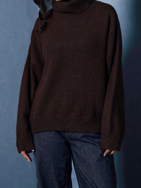 MANHATTAN HIGH NECK SWEATER