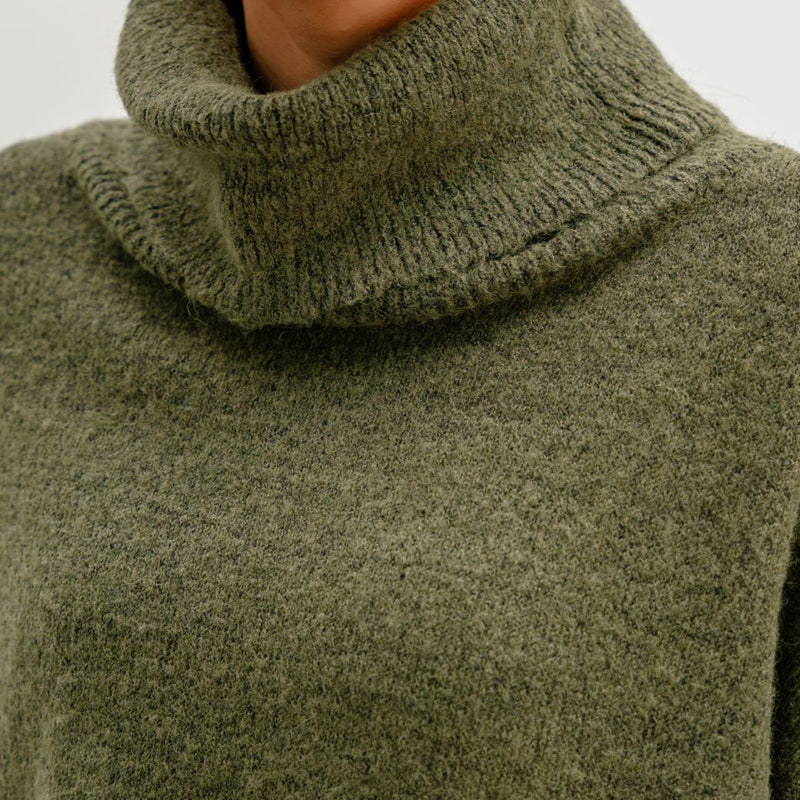 MANHATTAN HIGH NECK SWEATER