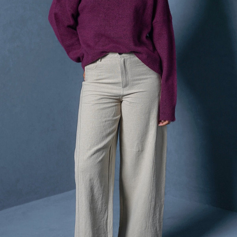 MANHATTAN HIGH NECK SWEATER