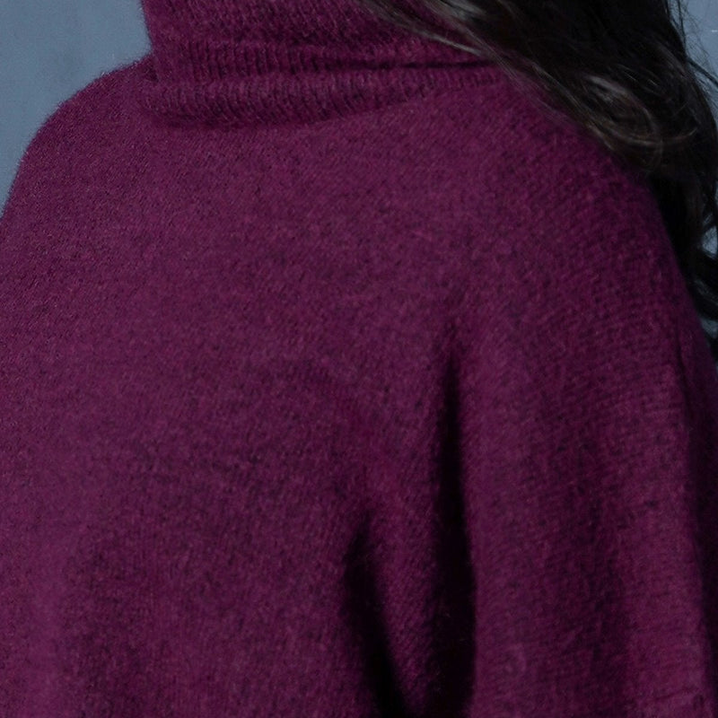 MANHATTAN HIGH NECK SWEATER