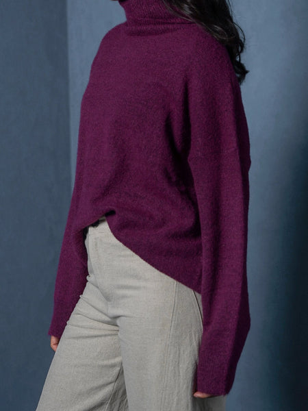 MANHATTAN HIGH NECK SWEATER