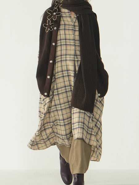 SHAWL COLLAR CARDIGAN